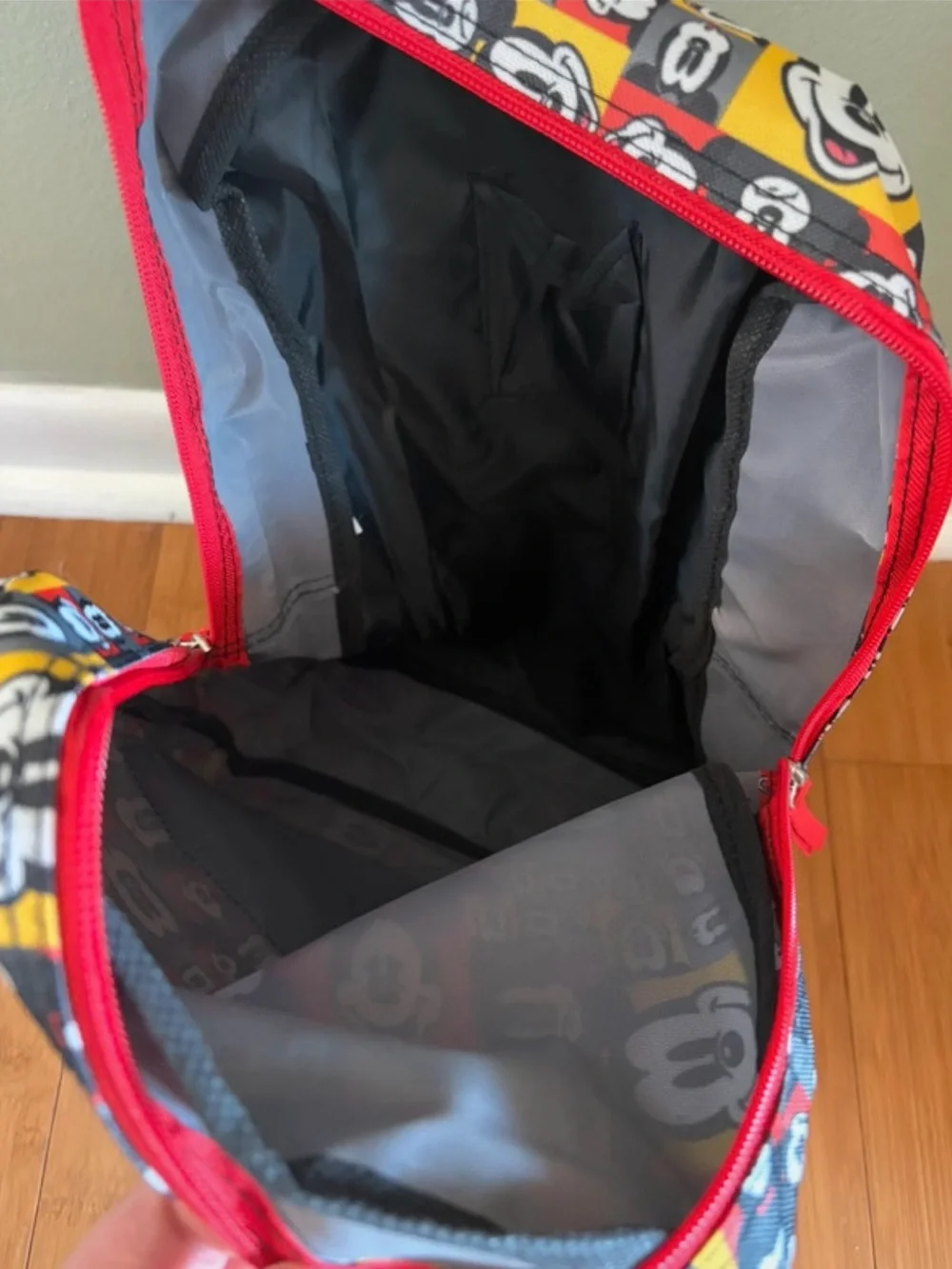 NWT•Authentic Walt Disney World Park Mickey Mouse Backpack